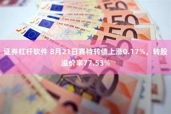 证券杠杆软件 8月21日赛特转债上涨0.17%，转股溢价率77.53%