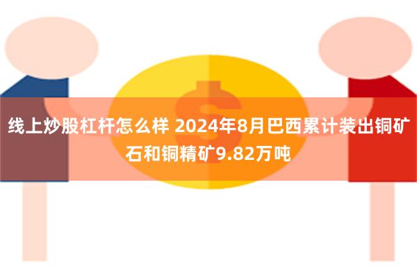 线上炒股杠杆怎么样 2024年8月巴西累计装出铜矿石和铜精矿9.82万吨