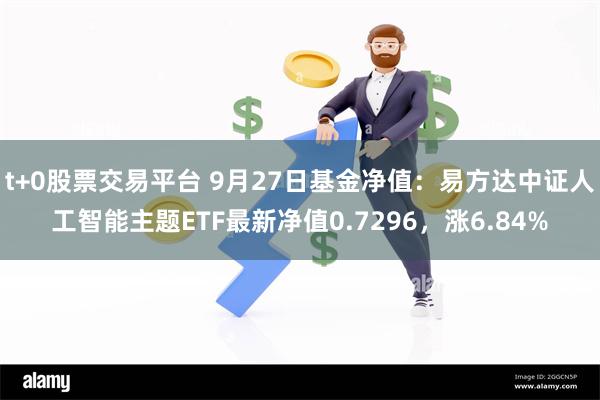 t+0股票交易平台 9月27日基金净值：易方达中证人工智能主题ETF最新净值0.7296，涨6.84%