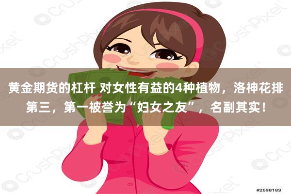 黄金期货的杠杆 对女性有益的4种植物，洛神花排第三，第一被誉为“妇女之友”，名副其实！