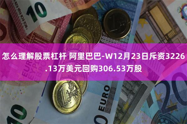 怎么理解股票杠杆 阿里巴巴-W12月23日斥资3226.13万美元回购306.53万股