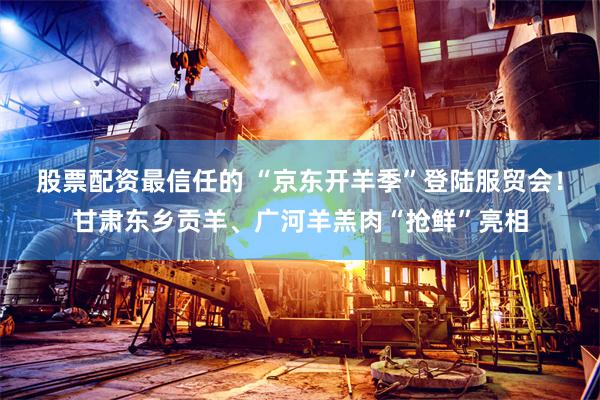 股票配资最信任的 “京东开羊季”登陆服贸会！甘肃东乡贡羊、广河羊羔肉“抢鲜”亮相
